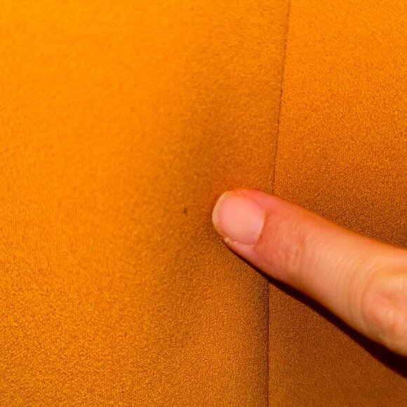 Anne Klein Mustard Yellow Ponte Longline Vest – Women’s Structured Layer L - Picture 5 of 6